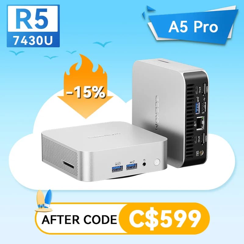 A5 Pro R5-7430U 16 GB RAM + 1 TB SSD image