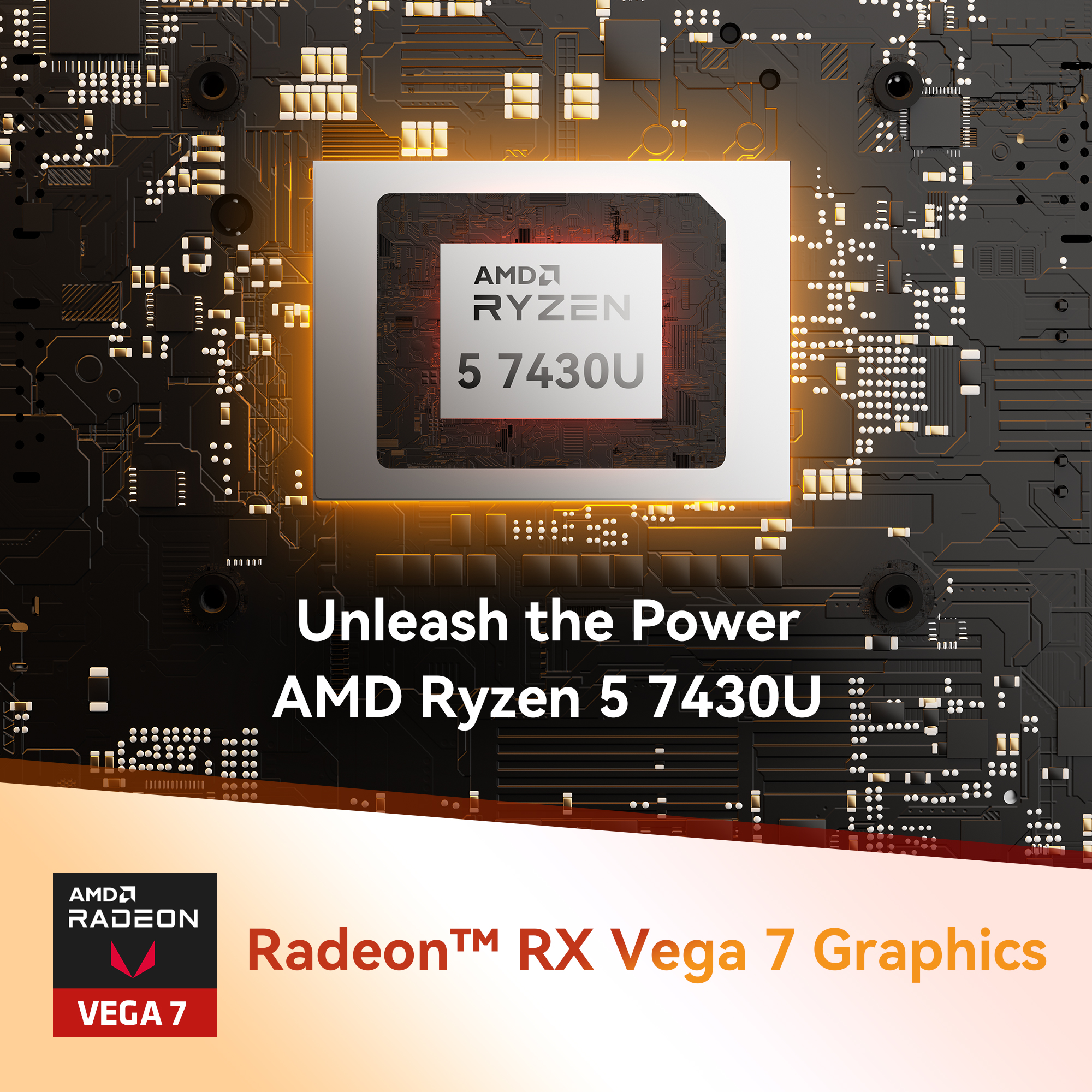 GEEKOM A5 Mini PC with AMD R5-7430U alternate image