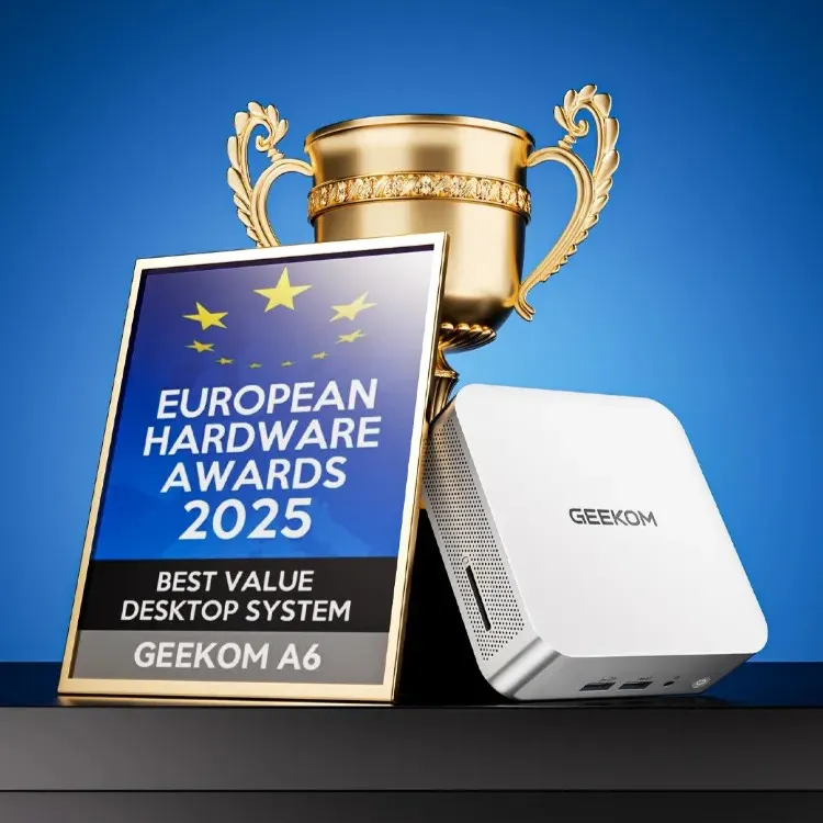 ⚡Best Seller⚡GEEKOM A6 Mini PC AMD Ryzen™ 7 6800H alternate image