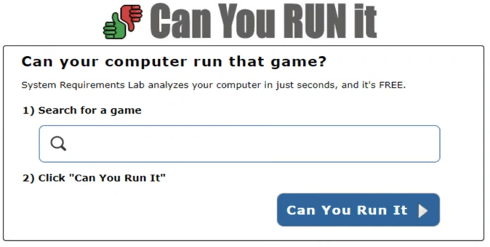 can you run it